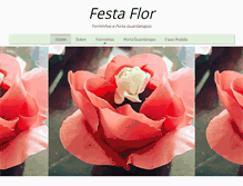 Tablet Screenshot of festaflor.com